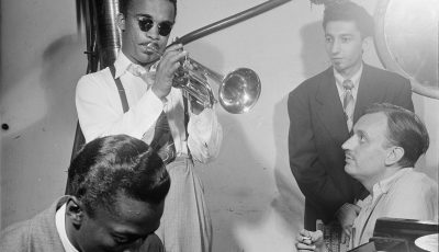 Howard McGhee, Brick Fleagle and Miles Davis, ca September 1947