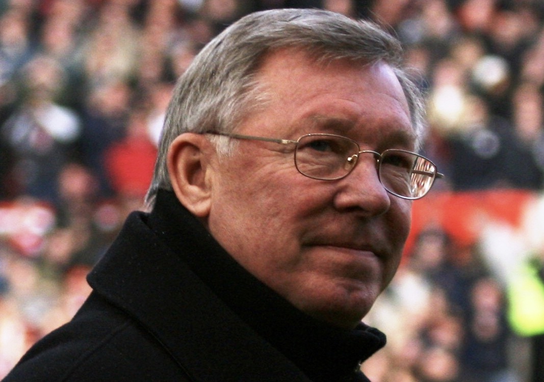 Photograph of Sir Alex Ferguson, Coach of Manchester United F.C.